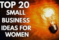 top 20 easy small business ideas for women in india - youtube