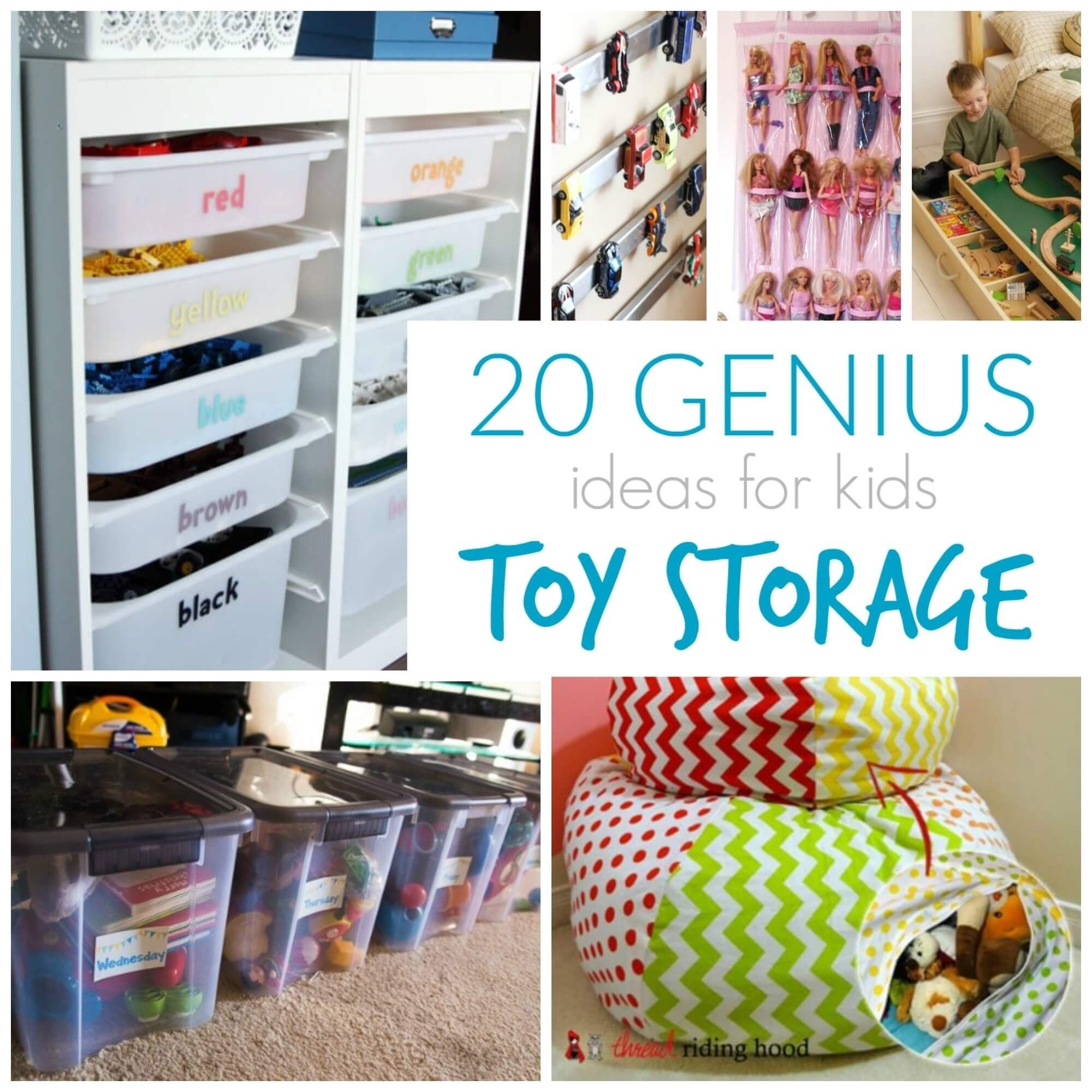 10 Gorgeous Storage Ideas For Kids Room 2024