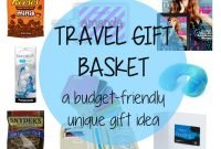 travel gift basket - budget-friendly gift ideas for the traveler