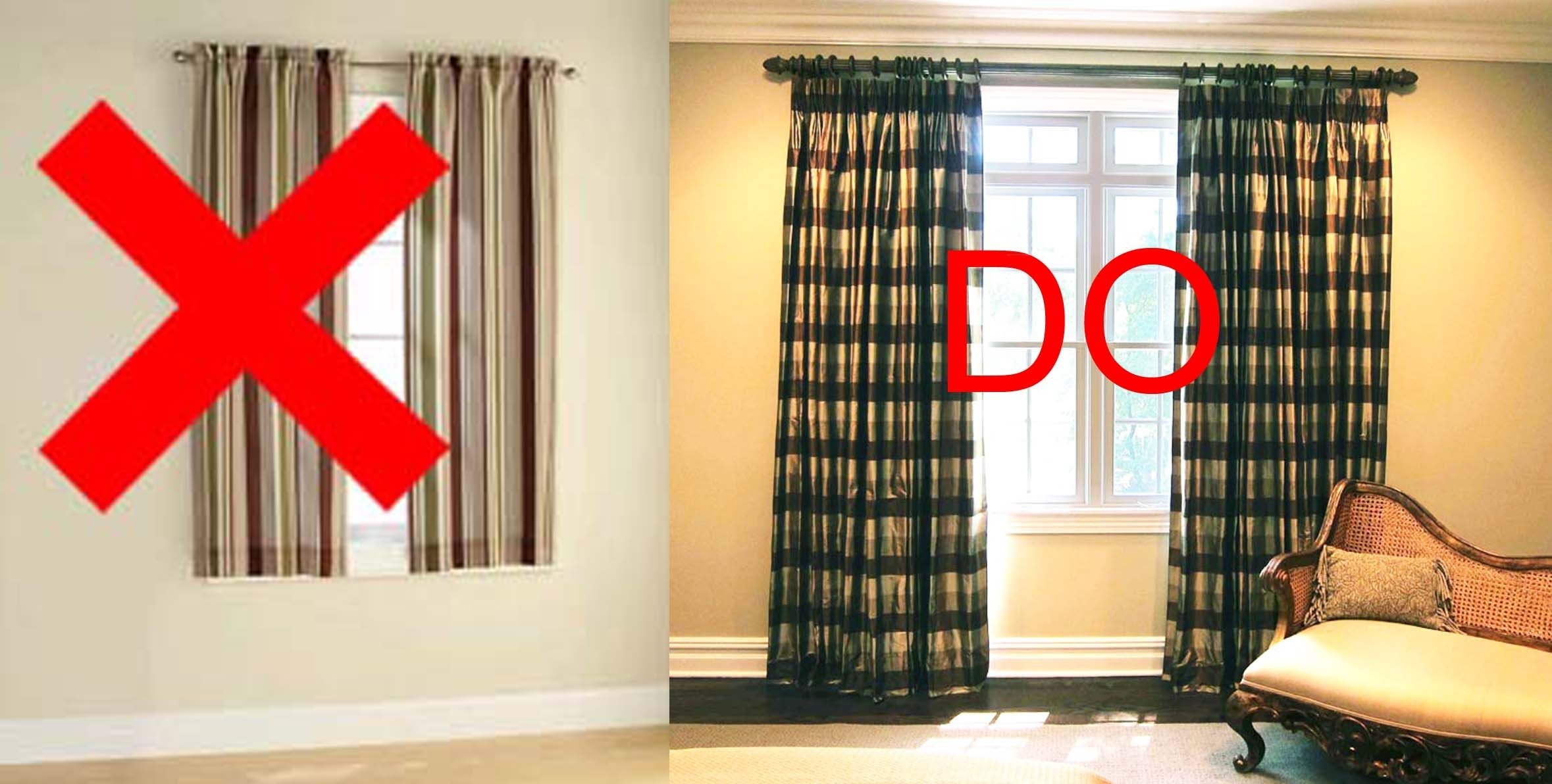 Curtains In A Small Living Room