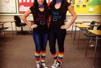 twin day spirit week at school | my life❤ | pinterest | twins