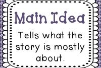 ultimate main idea and details worksheets for first grade with main