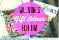 valentine's gift ideas for him