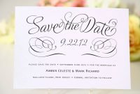 wedding invitations and save the dates - sansalvaje