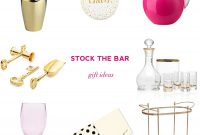 wedding shower gift ideas: stock the bar party | bridal showers, bar