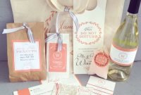 wedding welcome bags - what goes in them? - wedding for $1000