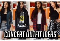 what to wear to a concert ♡ concert/music festival outfits ideas