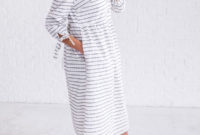 white striped dress, cute church outfits for women, cute spring