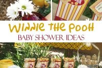 winnie the pooh baby shower ideas - games, food, favors &amp; decorations