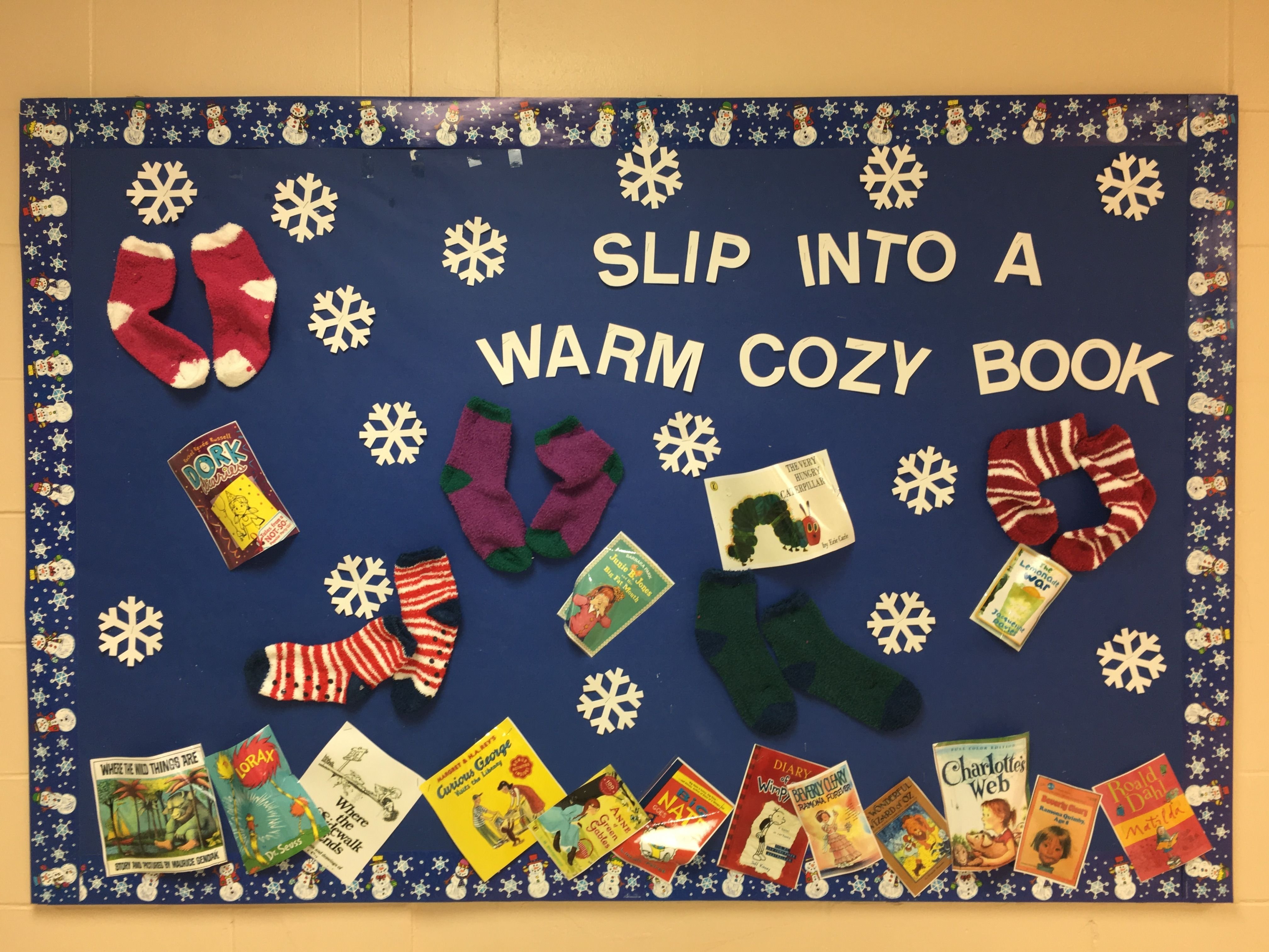 10 Attractive Winter Library Bulletin Board Ideas 2023