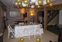 wispy house: gold &amp; silver new year's eve party