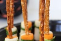 witch's broomstick snacks - easy halloween party appetizer | fun