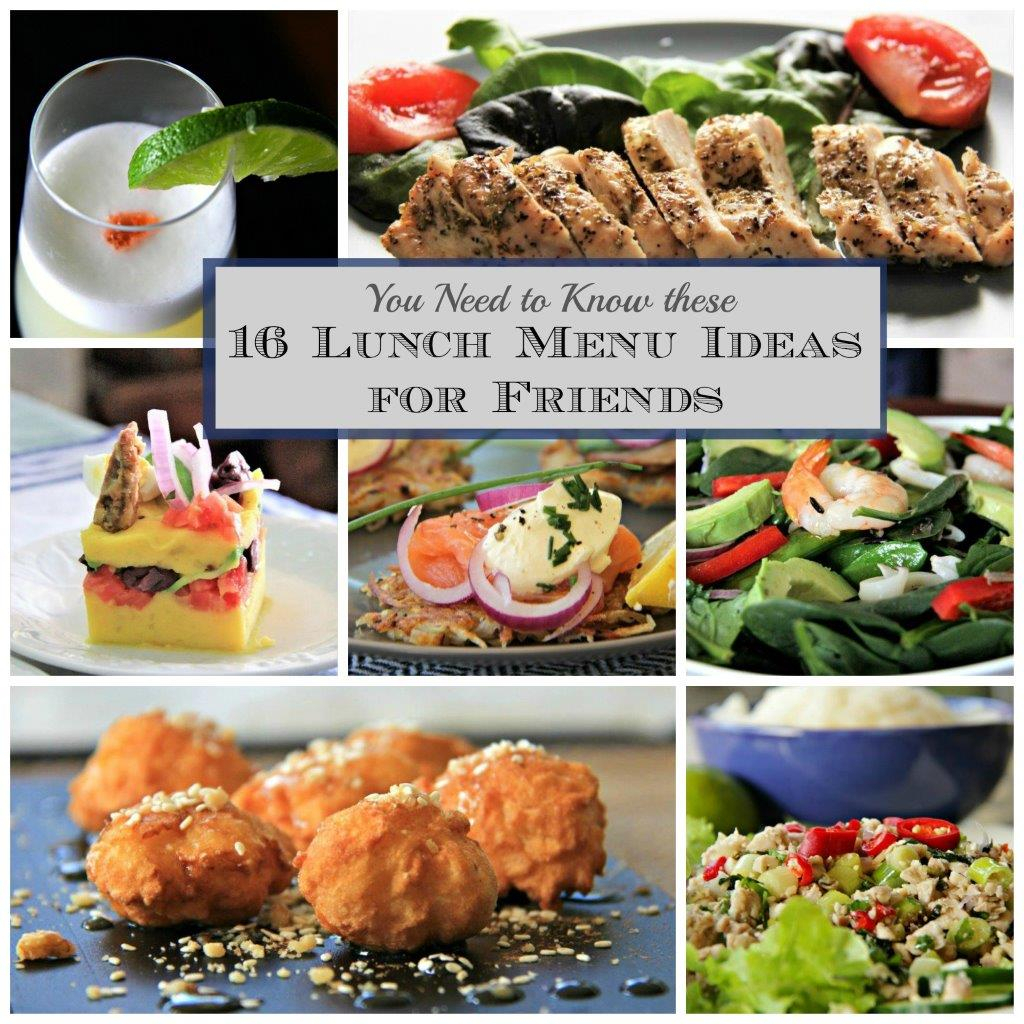 Easy Luncheon Menu Ideas